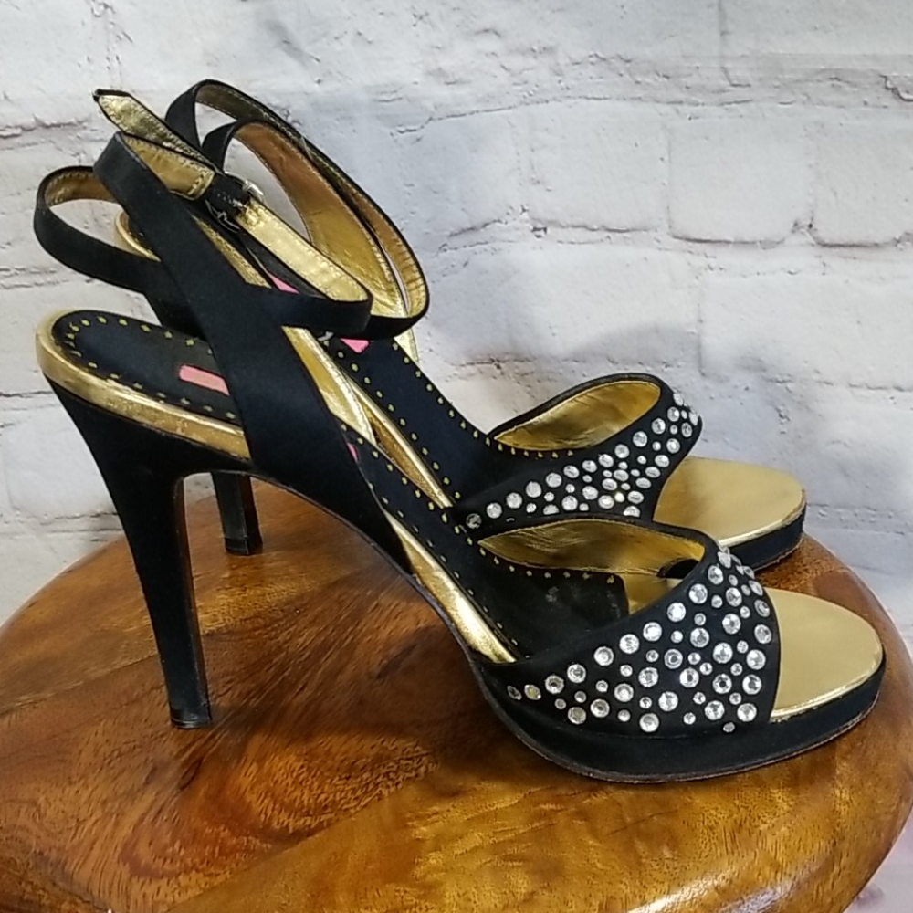 Betsey Johnson Sequined Heels